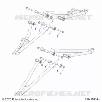 SUSPENSION AVANT A-ARM MOUNTING
