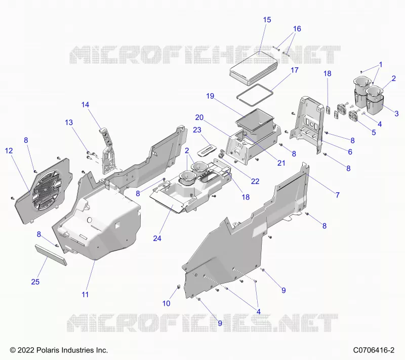 CONSOLE CENTRALE