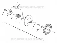 EMBRAYAGE DE TRANSMISSION SPORT/SPORT GT (4921282128036A)