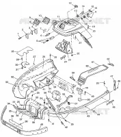 CARROSSERIE AVANT LITE 0973433 and LITE DELUXE 0973431 (4938273827A007)
