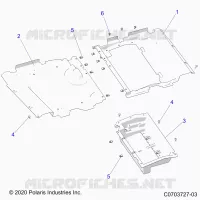 PLANCHER PANELS, UNDERSEAT