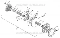 EMBRAYAGE DE TRANSMISSION WIDETRAK LX 0972065 AND  EUROPEAN WIDETRAK LX E972065 (4938223822B014)