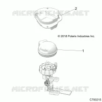 BODY, CARBURANT PFA COVER