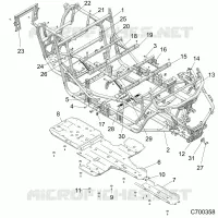 CHASSIS, CHASSIS AND SKID PLATES