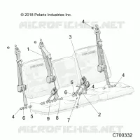 SIEGE BELT AND MOUNTING
