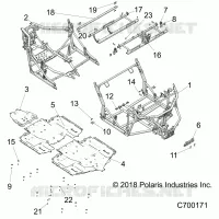 CHASSIS, CHASSIS AND SKID PLATES