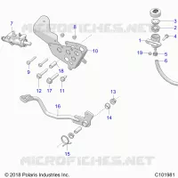 BRAKES, BRAKE PEDAL AND MAITRE CYLINDRE