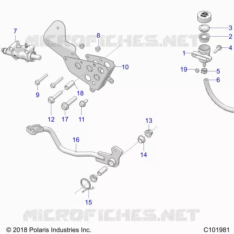 BRAKES, BRAKE PEDAL AND MAITRE CYLINDRE