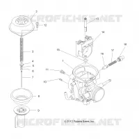 MOTEUR, CARBURATEUR, UPPER