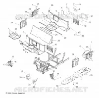 PLANCHER ET GARDES BOUES