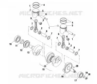 PISTON ET VILEBREQUIN