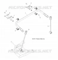 BARRE STABILISATRICE, REAR