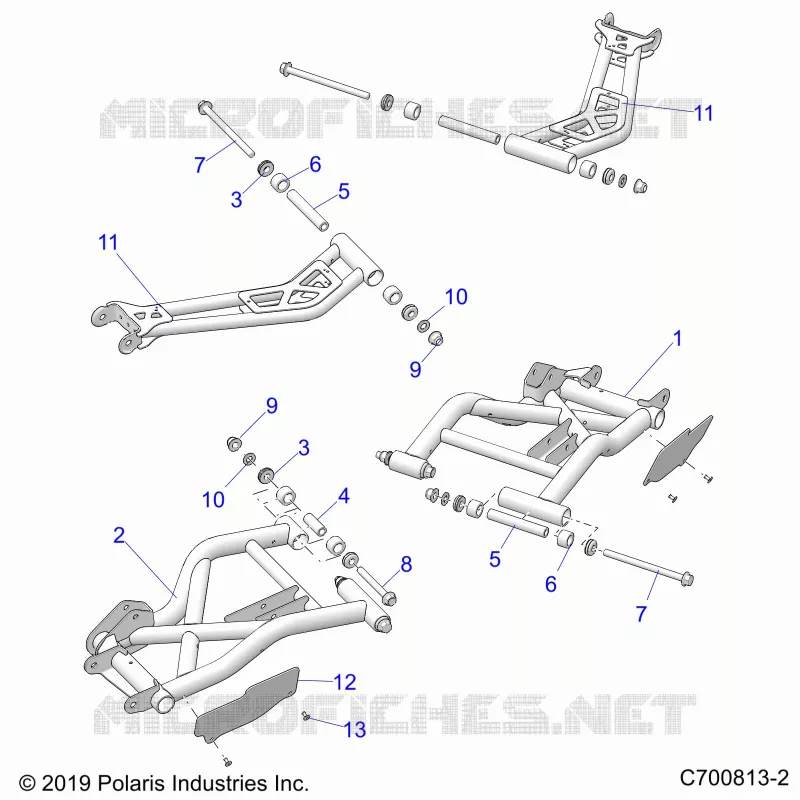 SUSPENSION ARRIERE CONTROL ARMS