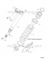 SUSPENSION ARRIERE SHOCK MOUNTING