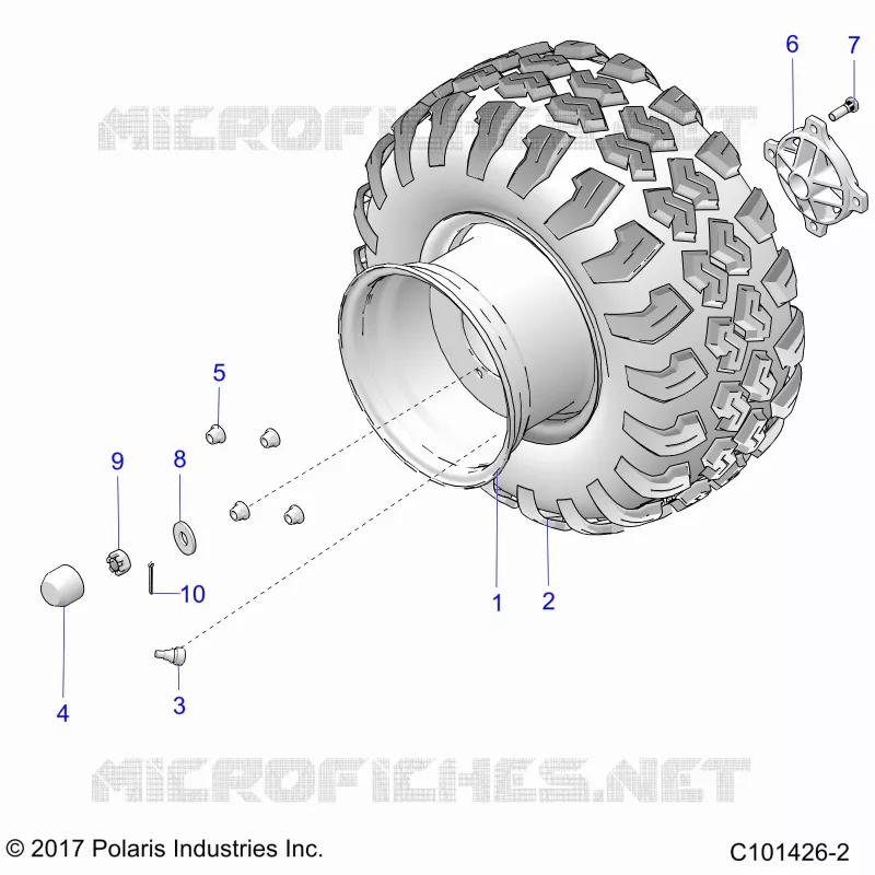 ROUES, REAR