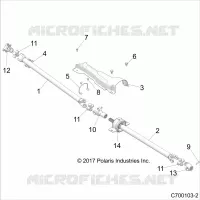 DRIVE TRAIN, ARBRE DE TRANSMISSION AVANT