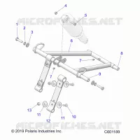 BRAS DE SUSPENSION AVANT