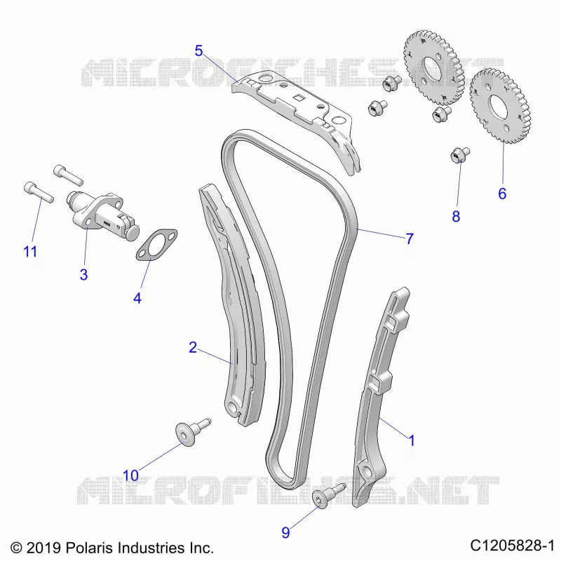CHAINE DE DISTRIBUTION AND TENSIONER
