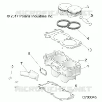 CYLINDRE AND PISTON