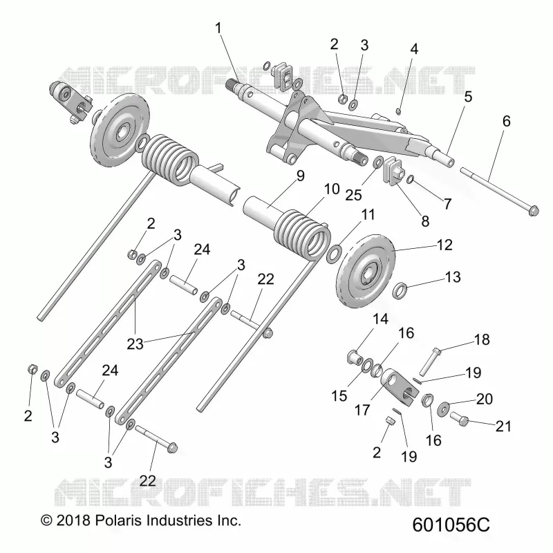 SUSPENSION, BRAS DE SUSPENSION ARRIERE