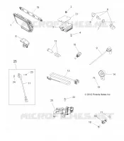 BOUTONS, CAPTEURS, ECU and CONTROL MODULES