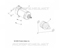 MOTEUR, DEMARREUR
