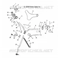 STEERING, GUIDON ET COMMODOS