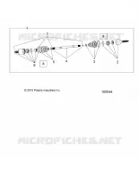 SYSTEME DE TRANSMISSION, FRONT HALF SHAFT