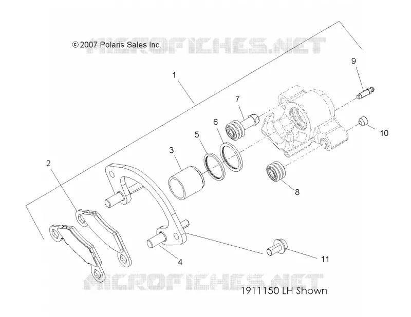 FREIN AVANT CALIPER