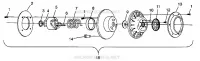 EMBRAYAGE DE TRANSMISSION ASSEMBLY 440 XCR 0941760 (4925182518024A)