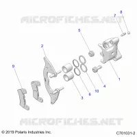 FREIN AVANT CALIPER