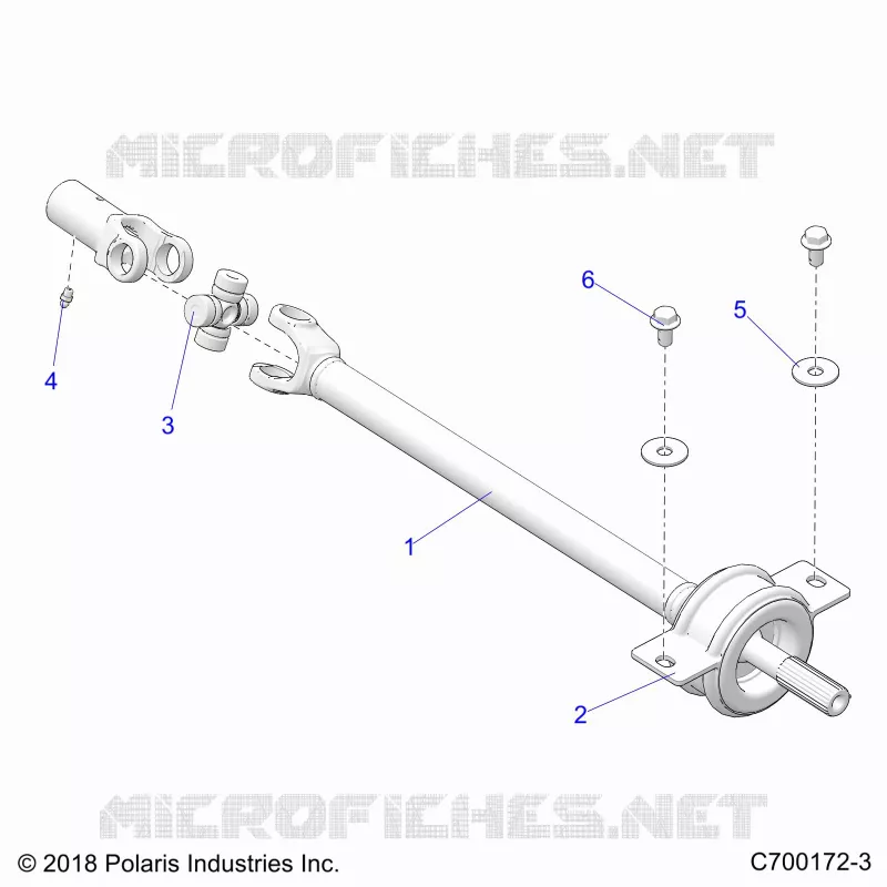 SYSTÃˆME DE TRANSMISSION, MID PROP SHAFT
