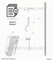 REFERENCES, MANUEL DU PROPRIETAIRE, BELT HOLDER, TOOLS