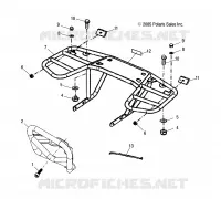 CHASSIS, PARE CHOCS AND RACK
