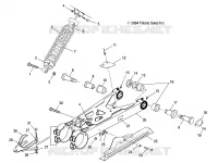 BRAS OSCILLANT and SUPPORT AMORTISSEUR 