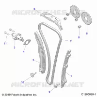 CHAINE DE DISTRIBUTION AND TENSIONER