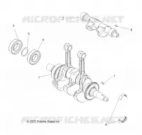 MOTEUR, VILEBREQUIN AND BALANCE SHAFT