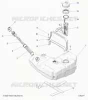 SYSTÃˆME D'ALIMENTATION, FUEL TANK