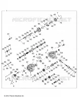 SYSTÈME DE TRANSMISSION, PONT PRINCIPAL INTERNALS