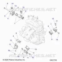 MOTEUR, MOUNTING &amp; LONG BLOCK
