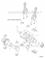ENGINE, VILEBREQUIN AND BEARINGS