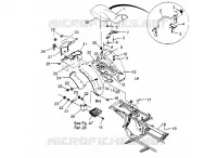 HABITACLE ARRIERE Trail Boss W958527 (4930323032A006)