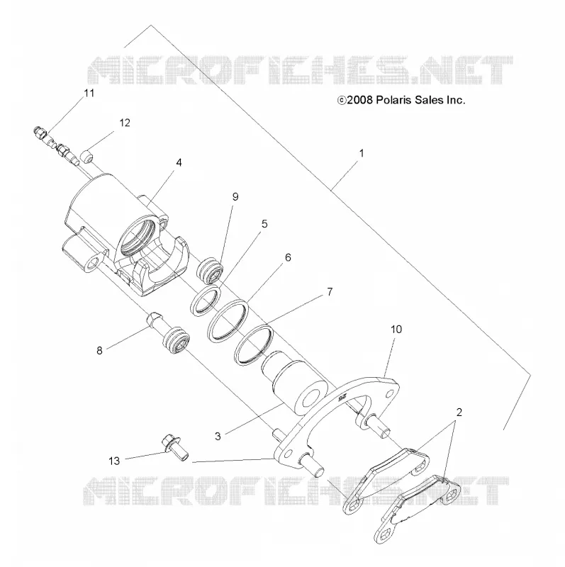 FREIN ARRIERE CALIPER