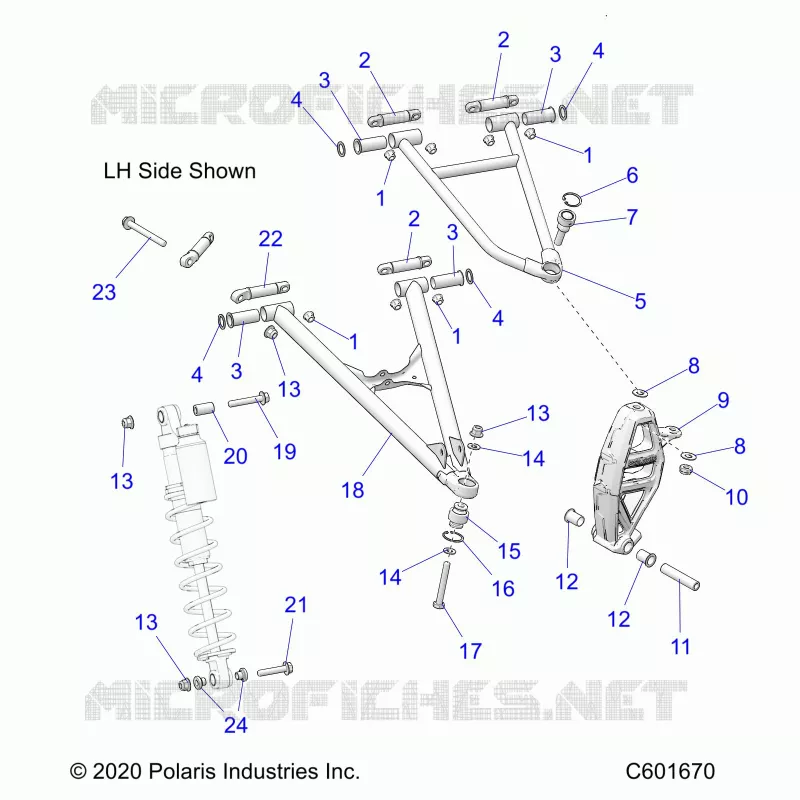 TRIANGLES SUSPENSIONS AVANT 