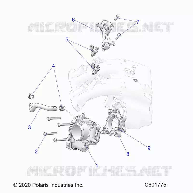 SYSTÃˆME D'ALIMENTATION, THROTTLE BODY/FUEL RAIL