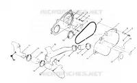 COUVERCLE D'EMBRAYAGE ASSEMBLY BIG BOSS 4X6 (4919801980024A)