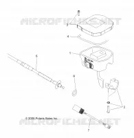DIRECTION, INSTRUMENTS, ACCELERATEUR ASM. AND CABLE