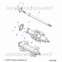 DRIVE TRAIN, JACKSHAFT AND ARBRE DE TRANSMISSION