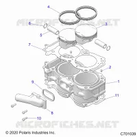CYLINDRE AND PISTON