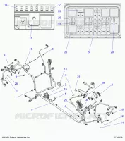 ELECTRICITE, WIRE HARNESS, CHASSIS